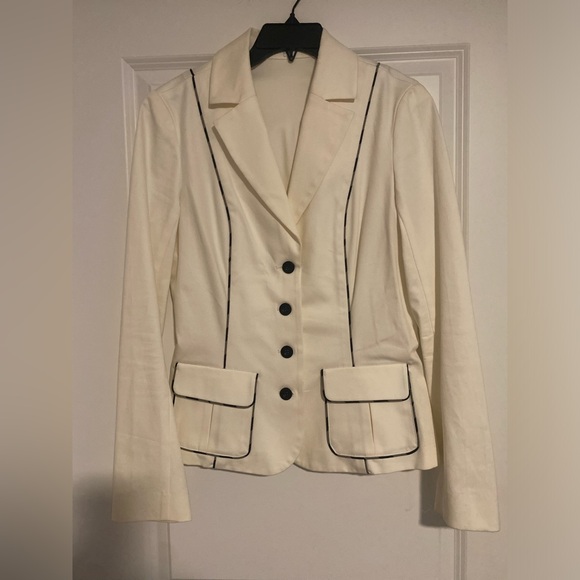 Diane Von Furstenberg Cream Blazer - Picture 4 of 4